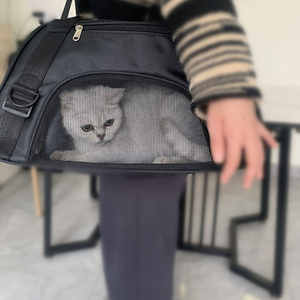 Transportador de mascotas gatos grandes medianos de lado suave mascota gatos grandes cachorro mascota Protección de Privacidad portador de viaje - Product Image 4