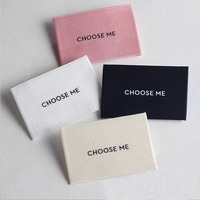 Etiquettes de luxe en coton pour vêtements Etiquettes d'entretien de vêtements personnalisées Etiquettes de vêtement Etiquettes tissées de grande taille Etiquettes de marque de chaussures imprimées Chaussures Dc