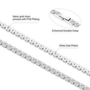 14K <span class=keywords><strong>oro</strong></span> placcato 3mm 2mm Cubic Zirconia Tennis da donna regalo <span class=keywords><strong>sottile</strong></span> delicato classico elegante alla moda 7.5 pollici 6.5 pollici CZ <span class=keywords><strong>bracciale</strong></span> Tennis - Product Image 6