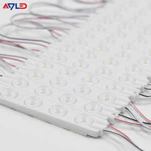 Módulo de inyección de lentes LED blancas 2835 retroiluminadas 7000K para letreros, módulo LED de iluminación publicitaria de 12V para cajas de luz de 60-200mm de profundidad - Product Image 1