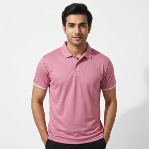 Custom Quick Dry Breathable Pink Thin V-Neck Baseball Jersey Blank Short Sleeve Moisture-wicking Plain Baseball Jersey - Product Image 1
