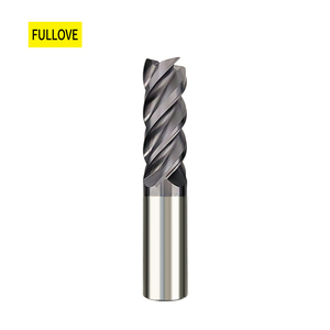Customized 4-Flute Carbide Milling Cutter Solid Tungsten <strong>End</strong> <strong>Mills</strong> with Altin &amp; Tin <strong>Coating</strong> CNC Compatible ODM &amp; OEM Support - Product Image 1