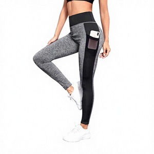Women's High Waist Gym Sports <b>Leggings</b> <b>Butt</b> <b>Lifting</b> Yoga Workout Tights Elastic Waist Closure Ankle-Length Anti-Odor - Product Image 2