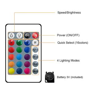 Lumières de pelouse 50ft 6inch Acrylique Globe Ball LED Lumières pour <span class=keywords><strong>Camping</strong></span> Camper Touring <span class=keywords><strong>Car</strong></span> Patio Décorations Vacances Éclairage Événements - Product Image 2