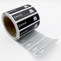 Étiquette RFID UHF longue portée 860-960 MHz pour pare-brise, puce Alien H9, étanche et résistante aux intempéries, ISO/IEC 18000-6C pour la gestion des véhicules