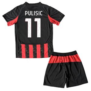 Nuova Stagione 2026 2027 Milann # Maglia da Calcio Retrò Pulisic 11, Abbigliamento Sportivo Classico Traspirante del <span class=keywords><strong>Milan</strong></span> - Product Image 1