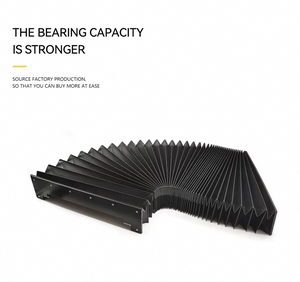 מגן גמיש ניילון מתקפל, מגן אבק, כיסוי אבק למכונת חיתוך לייזר CNC - Product Image 6