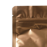 Vente en gros de sacs à valve à fond plat à huit joints latéraux de haute qualité Impression personnalisée pour l'emballage alimentaire pour thé Matcha poudre café