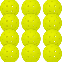 Vente directe du fabricant, balles de pickleball professionnelles approuvées par l'USAPA, durables, 40 trous, pour l'intérieur et l'extérieur, entraînement portable, TPE