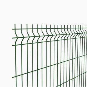 Enrejado de jardín Valla de malla plegable Valla curva 3D/Pvc Venta Hogar Jardín V Pliegues Valla de malla soldada - Product Image 1