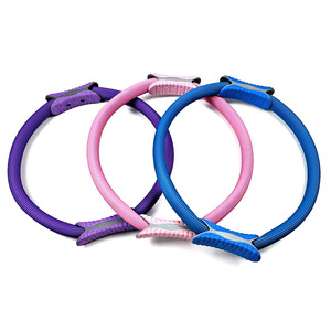 Pilates Ring Yoga Fitness Equipment Resistance Bands Anti Slip For Women Waist Abdomen Exercise Body Shaping Massage - Product Image 2