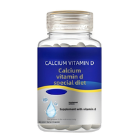Capsules molles de calcium et vitamine D pour personnes d'âge moyen et âgées - Améliore la mémoire et le sommeil, soutient directement la force