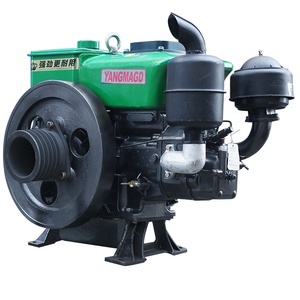 18 PS Einzylinder 4-Takt Wassergekühlter Kickstart-Dieselmotor für Landwirtschaft und Marine - Product Image 1