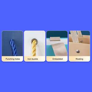 Sacs en papier kraft recyclables personnalisés pour l'artisanat, avec poignée longue, impression offset, designs OEM personnalisés, couleurs sur mesure - Product Image 5