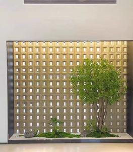 Componente de cemento de nueve rejillas de PU sólido, <span class=keywords><strong>ladrillo</strong></span> <span class=keywords><strong>hueco</strong></span> de celebridad de Internet <span class=keywords><strong>para</strong></span> Panel decorativo de pared Exterior Interior de Hotel, <span class=keywords><strong>losa</strong></span> grande - Product Image 5