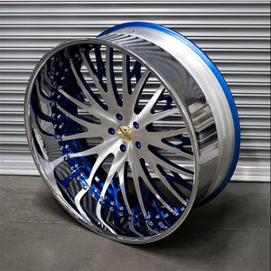 عجلات سبائك مطروقة مخصصة من XJ بمقاسات 20 و22 و24 و26 و28 و30 بوصة، بنمط 6x135 و6x139.7 و8x170 و8x180 لسيارات F150 وF250 وF350 وRAM1500 - Product Image 6