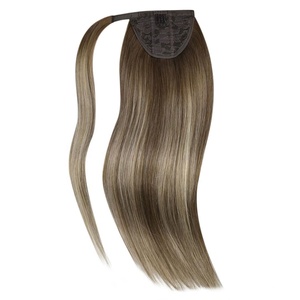 Extensiones de Cabello Humano Brasileño Liso Remy Virgen 100% de 100g, Baratas, Sin Enredos, Sin Caída, Color Personalizable - Product Image 4