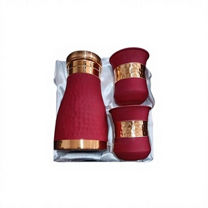 Vasos de Cobre Martillado para Uso Doméstico, Ecológicos, Libres de BPA, Aptos para Lavavajillas, con Revestimiento Anticorrosión, Económicos - Product Image 3