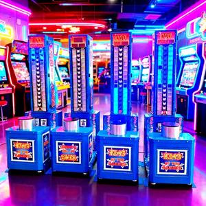 Machines de jeu d'arcade Baihui Animation Amusement à monnayeur pour aire de jeux intérieure, basketball de rue et boxe, en métal et fibre de verre - Product Image 1