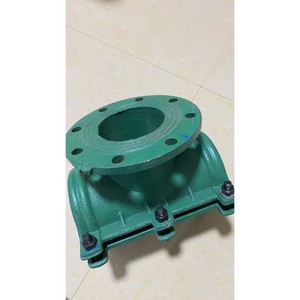 Abrazadera de reparación de tuberías tipo placa de acero con conexión de brida para uso industrial general, de acero al carbono con acabado en zinc, tamaño imperial. - Product Image 5