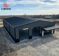 Taller Metálico Prefabricado Industrial, Proyecto de Ingeniería Real, Almacén de Estructura de Acero de Espacio Abierto