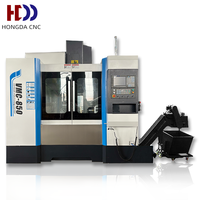Centre d'usinage vertical CNC à haute efficacité VMC850VMC855, quatre axes, système de contrôle GSK