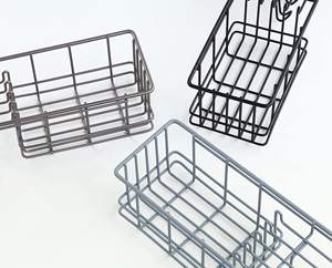 Estante de cesta montado en la pared clásico con gancho adhesivo extraíble No se necesita perforación Estante de carrito de ducha para organizador de baño - Product Image 5