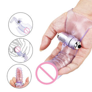 Neueste Mini Magic Frauen Klitoris Vagina Orgasmus Finger Ärmel Sexy Spielzeug Massage gerät Vibrator - Product Image 4