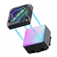 Refroidisseur liquide pour ordinateur, nouveau modèle noir, CPU 360 mm, refroidisseur d'eau AIO, PWM ARGB AM4 AM5 LGA1700, trois ventilateurs, refroidissement par eau pour PC