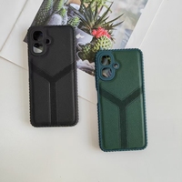 Étuis de téléphone en cuir PU et velours anti-chute, protection intégrale 360° pour INFINIX SMART