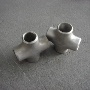 Bán buôn thép không gỉ ANSI b16.9 904L 347L 316ti 316L 304L DN15 BW mông hàn thẳng chéo giảm chéo 4 Bốn cách chéo - Product Image 6