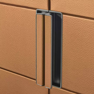 Poliform Same Style Italian Leather Invisible Wardrobe <strong>Door</strong> Handle Grooved Concealed Drawer Pull for Wardrobes Cabinets Drawers - Product Image 4