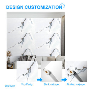 Papier peint mural Papier peint 3D Luxe en rouleau Autocollant pour décoration murale Salon et chambre - Product Image 3