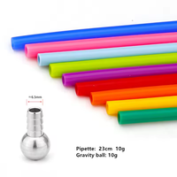 Boule d'acier inoxydable de canon portatif de mousse de haute qualité avec le tube de silicone de puissance à haut rendement