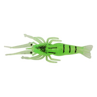 Leurre souple crevette nageuse 4,5 cm 2g – Leurres de pêche artificiels réalistes pour eau douce et eau salée