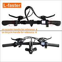 Mini contrôleur de moteur sans balais pour vélo électrique 48V 500w, écran LCD, accélérateur au pouce