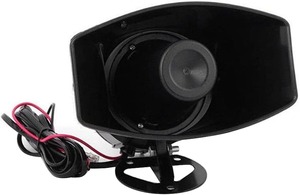 Haut-parleur de moto à cinq tons Sirène sans fil 12V Réglage du volume Enregistrement Sirène Klaxon - Product Image 5