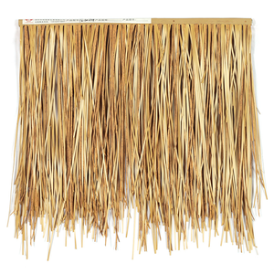 Hot bán nhựa Nhân Tạo Hoa Trần tự nhiên thatch lợp nhân tạo tổng hợp PVC <span class=keywords><strong>c</strong></span>ỏ <span class=keywords><strong>c</strong></span>ọ nhân tạo thatch mái - Product Image 1