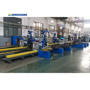 New Product H Beam Automatic Moving Rail Welding Robot 6 Axis For Steel Structure