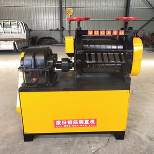 La machine à redresser les barres d'acier <span class=keywords><strong>de</strong></span> ferraille transforme les vieilles barres d'acier en nouvelles doublant l'efficacité - Product Image 4
