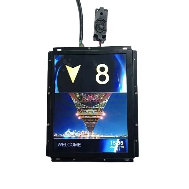 Wholesale Elevator Parts 7 INCH TFT Display Indicator Factory Manufactory for Lift Floor