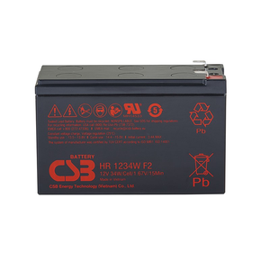 Batería CSB HR1234W F2 12V 34W 9Ah de Plomo-Ácido, Libre de Mantenimiento, Recargable, VRLA - Product Image 3