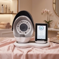 Analyseur de peau intelligent et économique Magic Mirror, analyseur d'hydratation de la peau par IA, scanner facial, système d'analyse de la peau