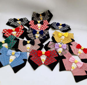 Nuevo Collar para Perro Grande con Estampado Personalizado, Bandana Navideña a Cuadros Rojos y Verdes, Traje con Corbatín, <span class=keywords><strong>Accesorios</strong></span> de Disfraces para Mascotas - Product Image 2