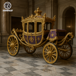 Fabricant de chariots à chevaux de luxe, véhicule électrique royal pour mariage, chariot électrique royal de luxe pour les voyages - Product Image 4