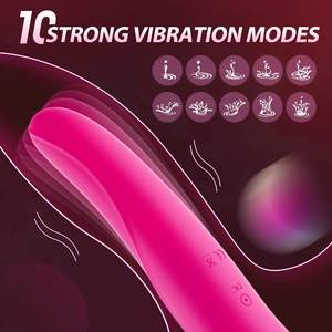 Vibrateur Dildo pour Femme, Jouet Sexuel, Stimulateur Clitoridien à Léchage de Langue, Vibrateur à Succion de Tétons, Masturbateur, Masseur - Product Image 5
