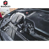 Kit d'amélioration du système d'admission d'air conique en fibre de carbone sèche avec filtre à air pour moteur BMW G20 G21 G22 G23 G26 B48