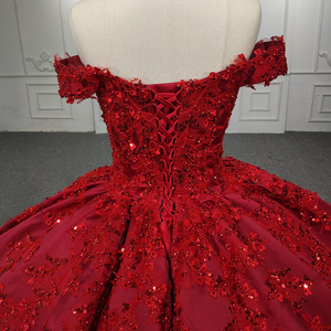 Vestido Largo Formal Rojo Satinado con Cuentas 1106, Nuevo Vestido de Noche Sexy con Tirantes para Mujer - Product Image 3