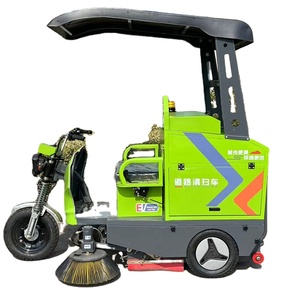 เครื่องทำความสะอาดพื้นถนนแบบสามล้อคุณภาพสูงลดราคาจากโรงงาน - Product Image 1