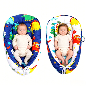Top Quality Customized Portable Design 100% Cotton Organic Newborn Baby Girl Nest Sleeping Bed Crib - Product Image 2
